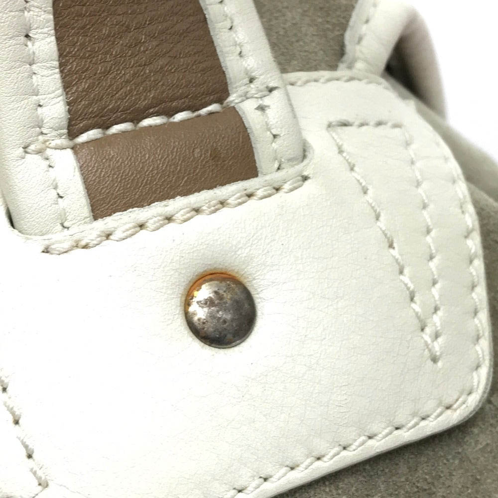 BALLY Large Backpack, Suede/Leather, Unisex, Beige