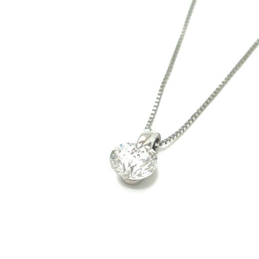 jewelry Pt900 D1.08ct ダイヤ ネックレス Pt900 レディース シルバー
