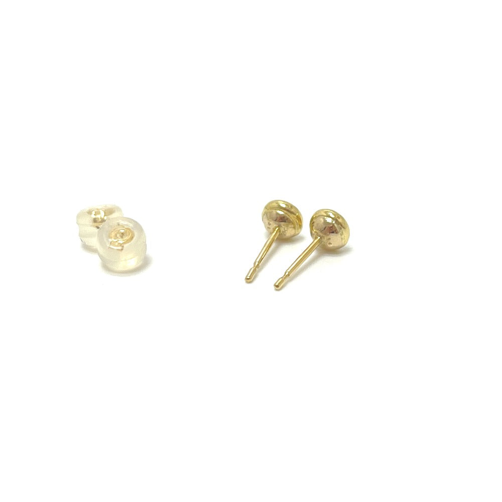 jewelry K18 Diamond D0.14ct Both ears jewelry accessories Pierce K18 Gold Used