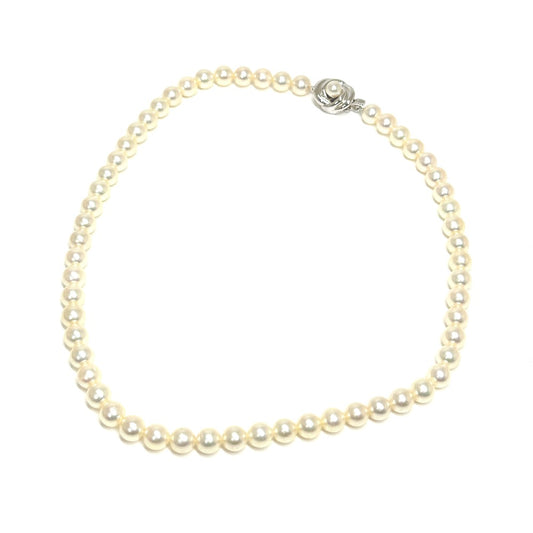 TASAKI アコヤパール 7.0mm 40㎝ ネックレス パール レディース ホワイト