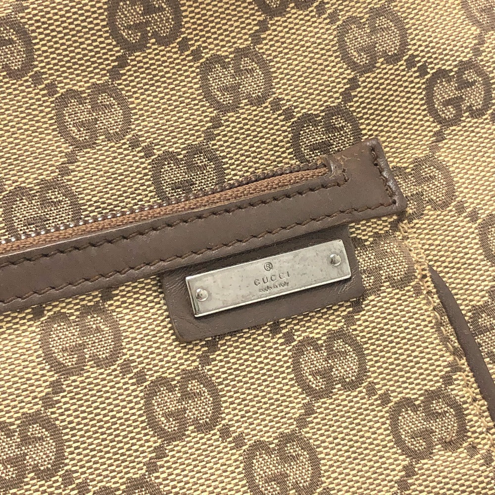 GUCCI 001-4198 GGCanvas One-shoulder bag, handbag Shoulder Bag Canvas Beige Used