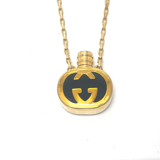 GUCCI GG パフュームボトル チェーン ネックレス アクセサリー 小物 ネックレス GP レディース ゴールド