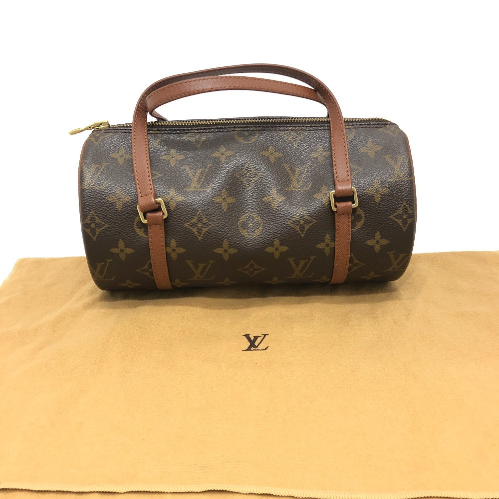 LOUIS VUITTON M51366 Papillon26 old model Bag Cylindrical Hand Bag MonogramCanvas Brown Used