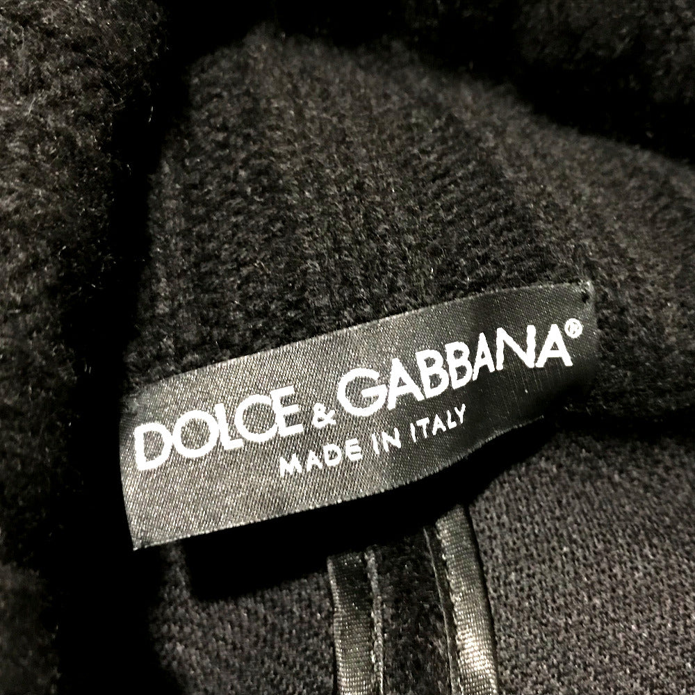 DOLCE&GABBANA F0O02T FU3L2 アパレル タートルネック フリンジ アウター ポンチョ カシミヤ レディース ブラック