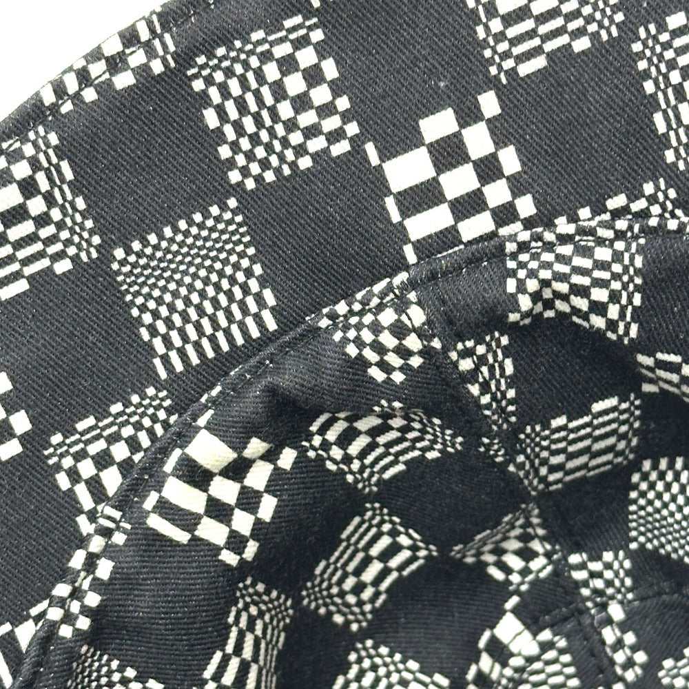 LOUIS VUITTON MP2947 Bonnet Distorted Damier Hat Cap Bucket Hat Bob Hat Hat Cotton Men's Black