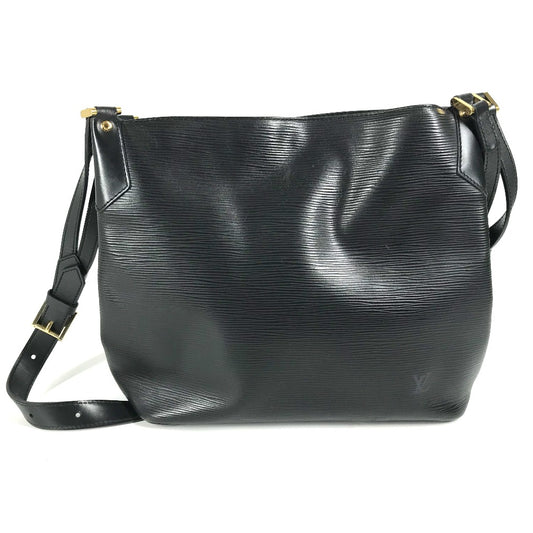 LOUIS VUITTON M58892 エピ マンダラMM 肩掛け カバン トートバッグ ショルダーバッグ エピレザー レディース ノワール ブラック