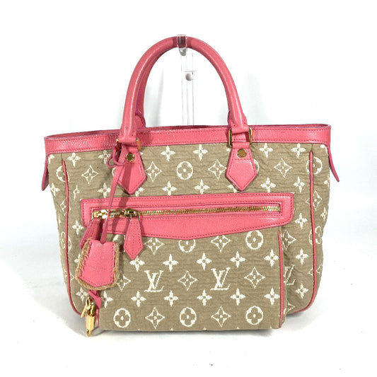 LOUIS VUITTON M93496 モノグラムサビア カバMM カバン ハンドバッグ バッグ トートバッグ レザー/キャンバス レディース ピンク