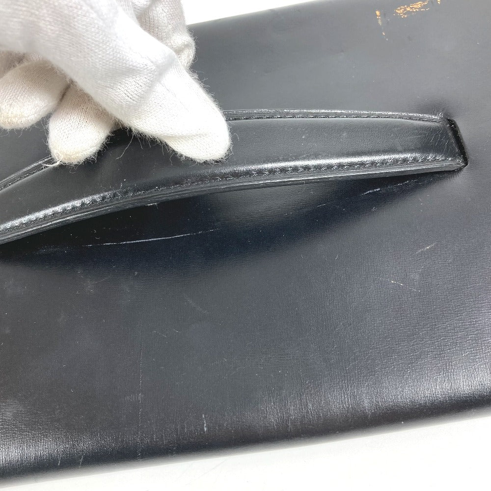LOUIS VUITTON M63952 オペラライン ミケーネ カバン セカンドバッグ ポーチ 持ち手つき クラッチバッグ レザー メンズ ブラック