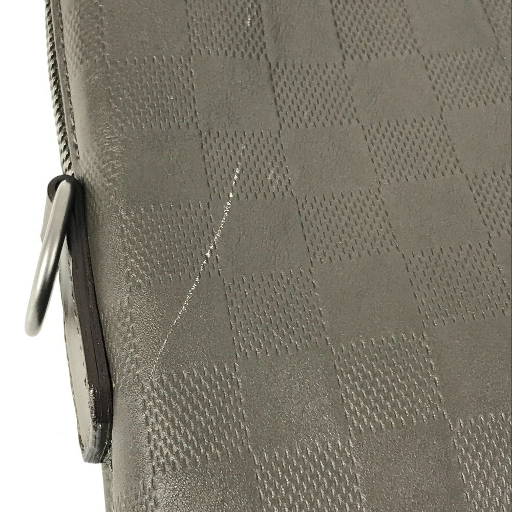 LOUIS VUITTON ダミエアンフィニ ポルトドキュマンジュール PDJ 書類バッグ トートバッグ カバン ブリーフケース ハンドバッグ ビジネスバッグ ダミエアンフィニレザー ユニセックス グラニ グレージュ