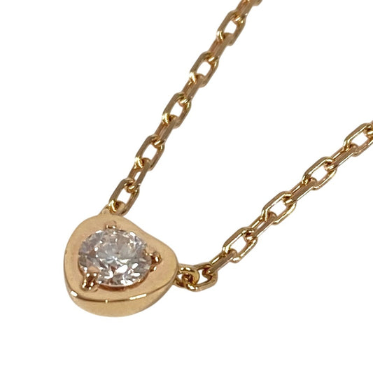 CARTIER ダイヤ ダイヤモンド K18 金 ディアマン レジェ ハート ネックレス アクセサリー ジュエリー チェーンネックレス ネックレス Au750 レディース ゴールド