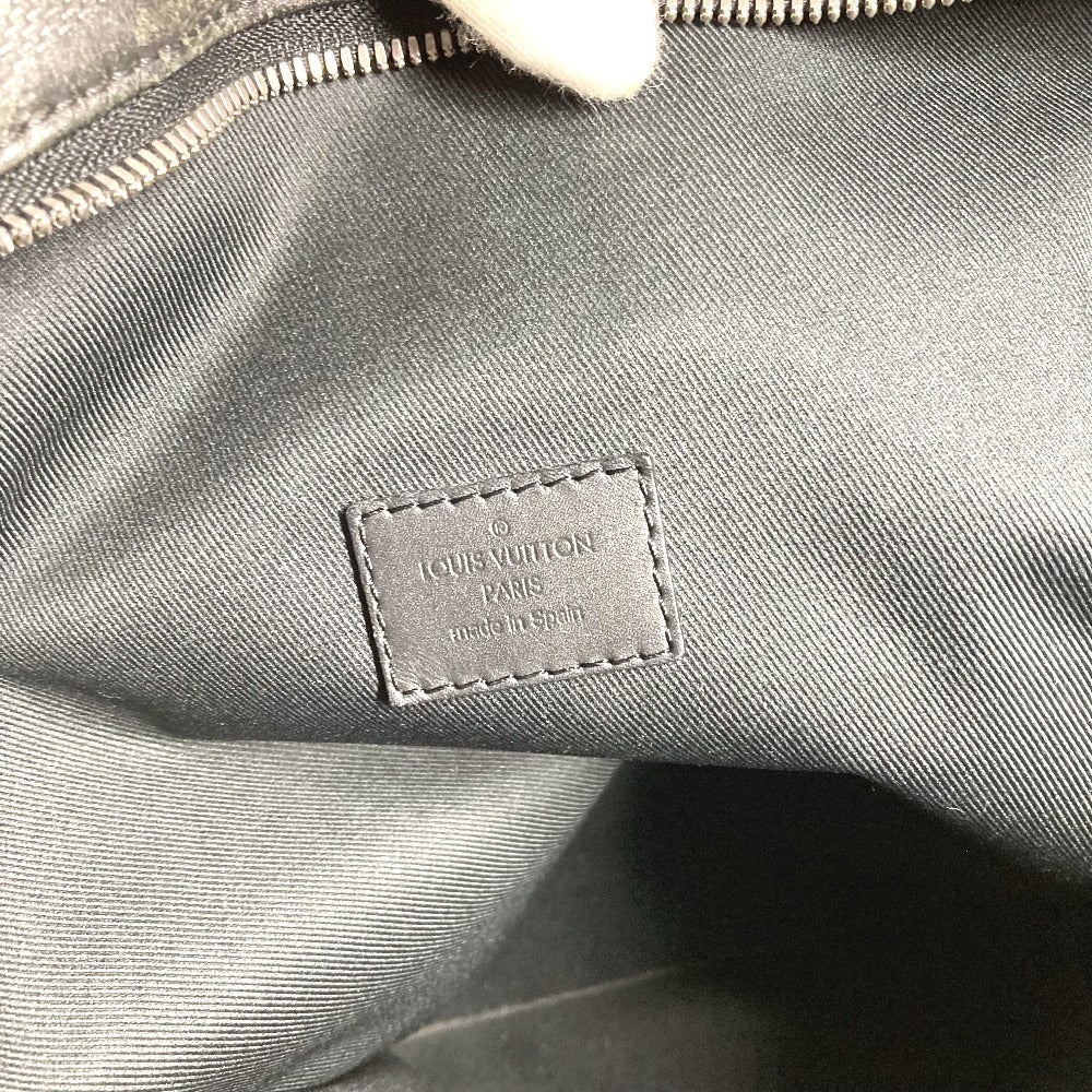 LOUIS VUITTON N40306 ダミエアンフィニ キャンパス バックパック カバン バックパック リュックサック ダミエアンフィニレザー ユニセックス オニキス ブラック