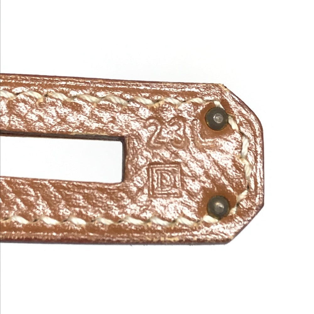HERMES トートバッグ バーキン40 バーキン 40 カバン ハンドバッグ エプソン ユニセックス ゴールド ブラウン