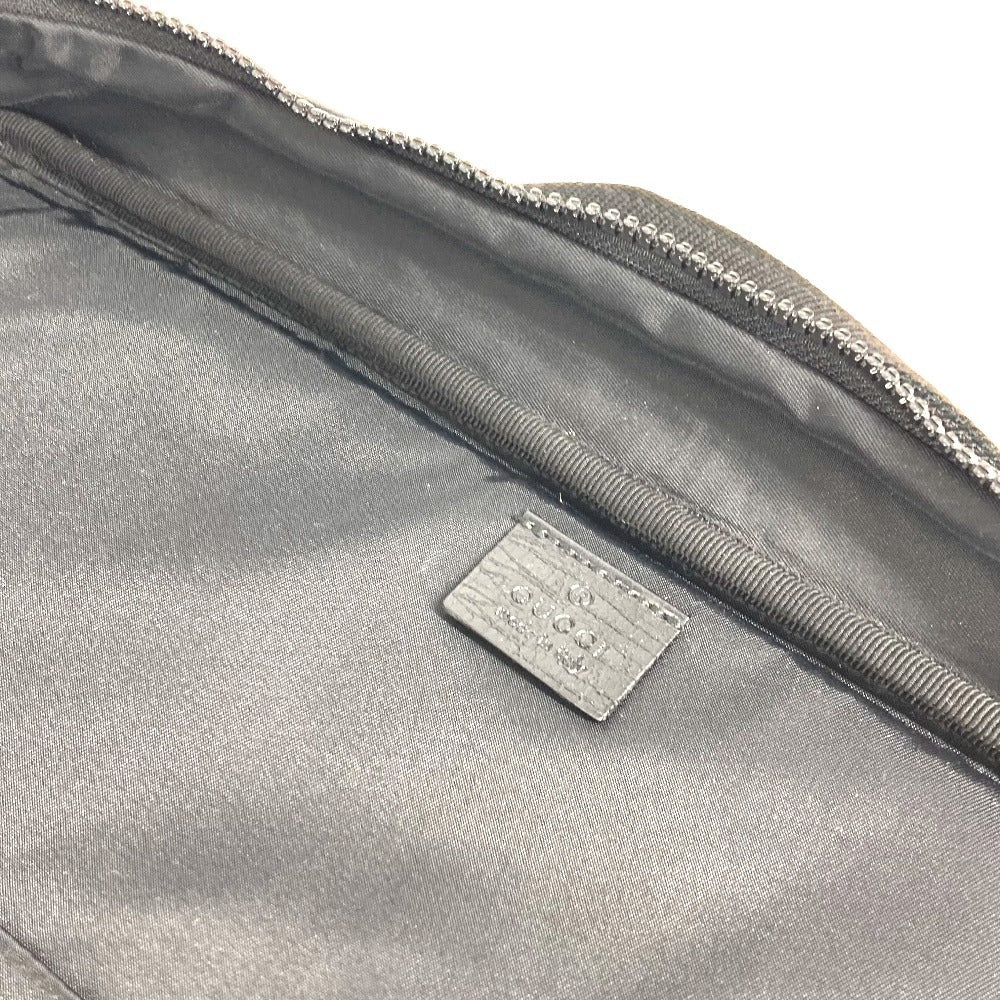 GUCCI 169934 GG Supreme Logo PC Case Business Bag Tote Bag Handbag GG Supreme Canvas Unisex Black