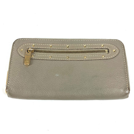 LOUIS VUITTON M93028 スハリ ジッピーウォレット ロングウォレット ラウンドファスナー 長財布 スハリレザー ユニセックス ヴェローヌ グレー系