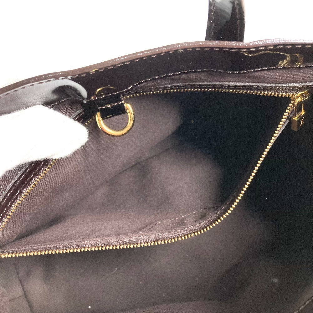LOUIS VUITTON M93641 モノグラムヴェルニ ウィルシャー PM ウィルシャーPM トートバッグ カバン ハンドバッグ モノグラムヴェルニキャンバス レディース アマラント パープル