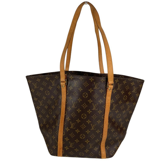 LOUIS VUITTON M51110 モノグラム サックショッピング カバン バッグ ショルダーバッグ 肩掛け トートバッグ モノグラムキャンバス ユニセックス ブラウン