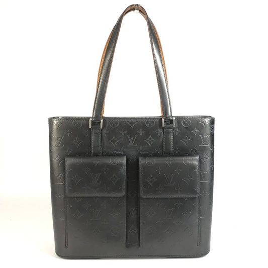 LOUIS VUITTON M55105 モノグラムマット ウィルウッド カバン バッグ 肩掛け トートバッグ ショルダーバッグ モノグラムマットレザー ユニセックス ネイビー