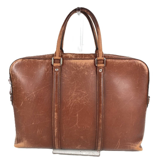 LOUIS VUITTON M50448 キュイールオンブレ ポルトドキュマン ヴォワヤージュ PDV ハンドバッグ カバン ビジネスバッグ 書類バッグ トートバッグ レザー ユニセックス ブラウン