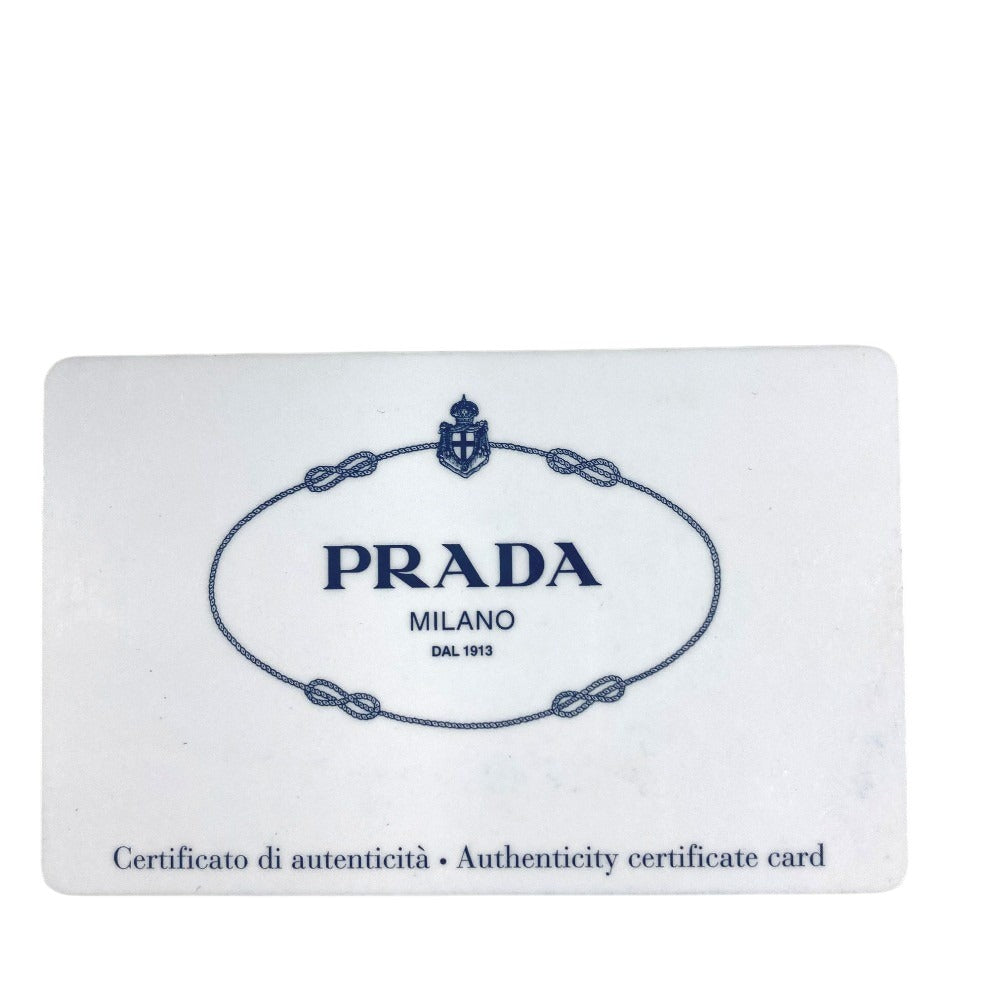 PRADA B1872B Canapa Logo กระเป๋าถือ/กระเป๋าสะพาย/กระเป๋าโท้ท ผ้ายีนส์ ยูนิเซ็กส์ สีน้ำเงิน