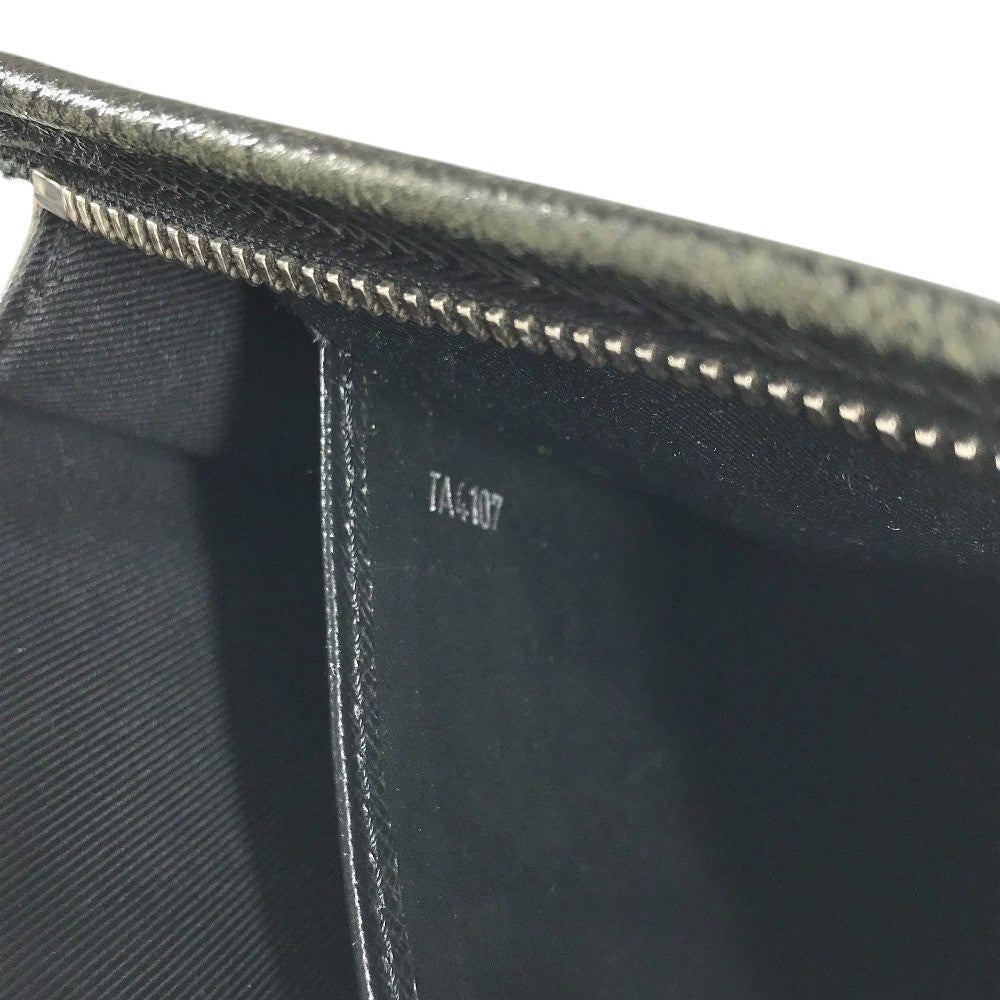 LOUIS VUITTON M30547 タイガ ポシェット ヴォワヤージュ セカンドバッグ カバン ポーチ クラッチバッグ タイガレザー メンズ アルドワーズ ブラック