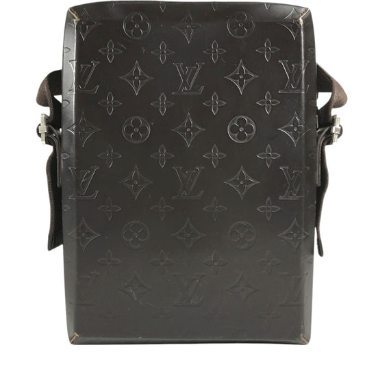 LOUIS VUITTON M46520 モノグラムグラセ ボビー ポシェット 斜め掛け 肩掛け ショルダーバッグ モノグラムグラセレザー ユニセックス カフェ ブラウン