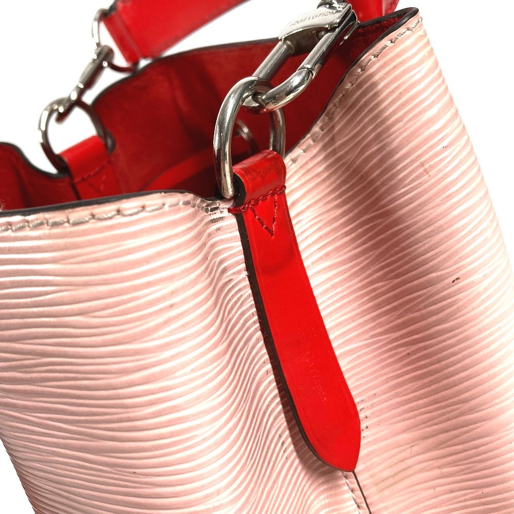 LOUIS VUITTON M54370 Epi Neonoe Bag Drawstring Bicolor Handbag Epi Leather Women's Rose Ballerine Pink