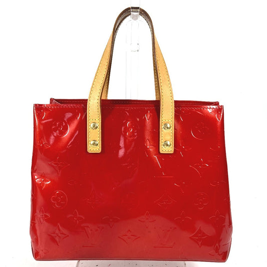 LOUIS VUITTON M91990 モノグラムヴェルニ リードPM リード PM カバン ミニバッグ ハンドバッグ モノグラムヴェルニキャンバス レディース ポムダムール レッド
