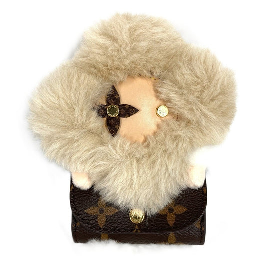 LOUIS VUITTON M02603 モノグラム バッグチャーム ヴィヴィエンヌ ストラップ イヤフォン バッグチャーム キーホルダー モノグラムキャンバス ユニセックス ブラウン