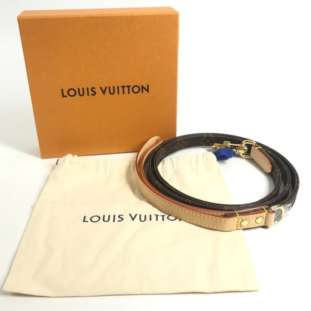 LOUIS VUITTON GI1217 Monogram Dog Leash MM Dog leash for walking your dog. Lead MonogramCanvas Brown Used