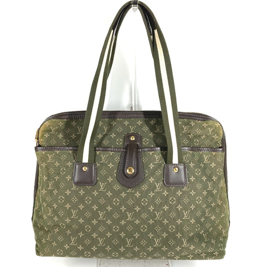 LOUIS VUITTON M92494 Monogram mini Sac Marie Kate Shoulder Bag Shoulder Bag Hand Bag Monogram Mini Canvas TST khaki khaki Used