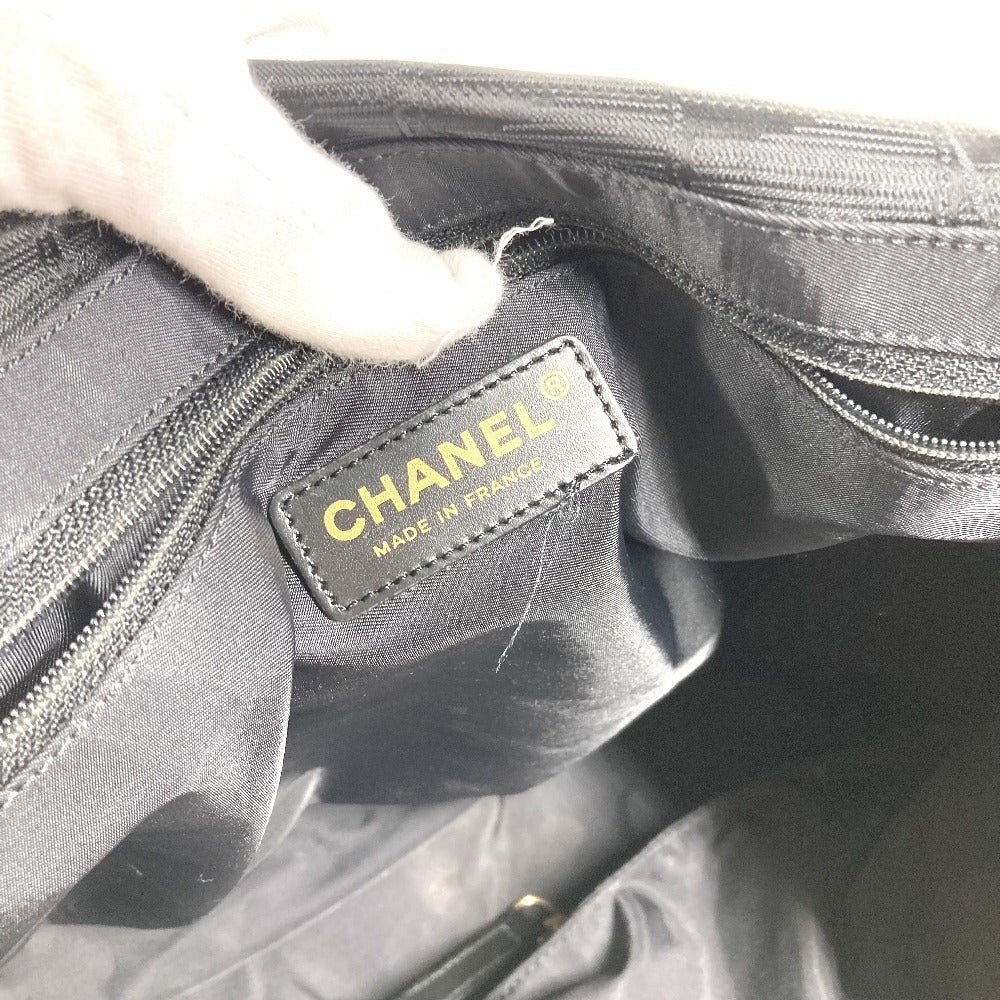 CHANEL A15991 CC CC Mark logo New Travel Line MM New Travel Line MM Shoulder bag, handbag, shoulder bag Tote Bag Leather / Nylon Black Used