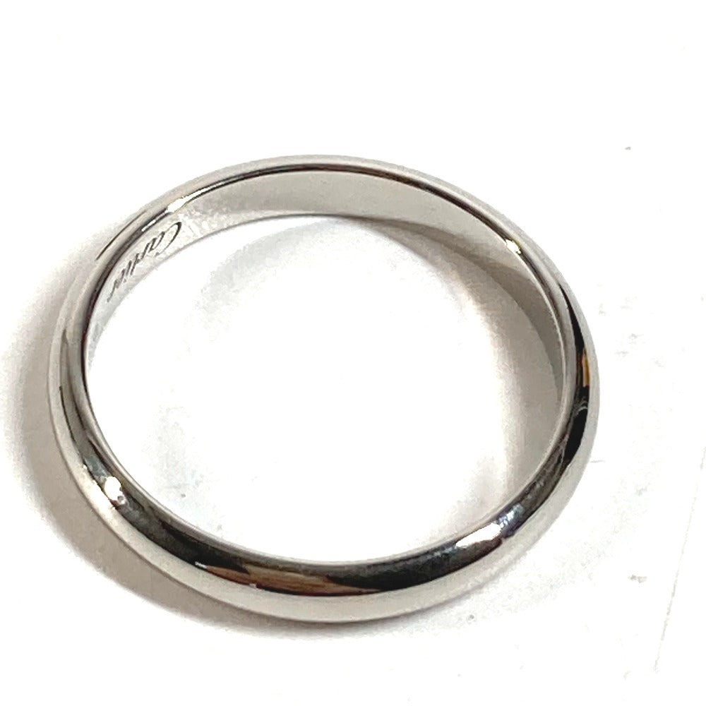 CARTIER プラチナ ロゴ アクセサリー ジュエリー リング・指輪 Pt950 メンズ シルバー