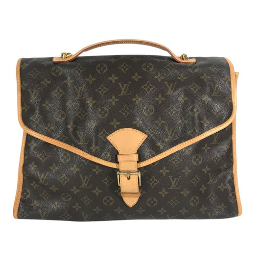 LOUIS VUITTON M51121 Monogram Beverly Bag, business bag, document bag, briefcase Hand Bag MonogramCanvas Brown Used