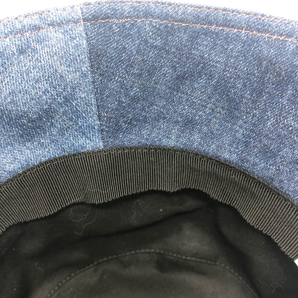 Dior 11DPD923A130 Logo Patchwork Bucket Hat, Denim, Women's, Blue