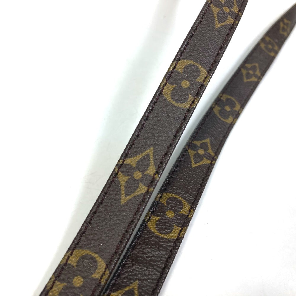 LOUIS VUITTON Monogram Canvas Shoulder Strap, Unisex, Brown