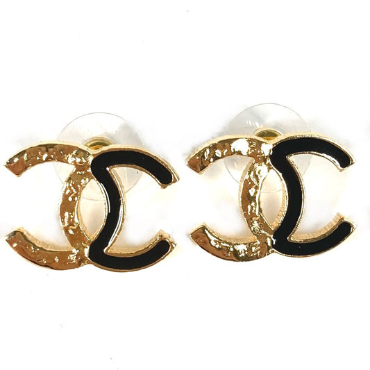 CHANEL 24C CC ココマーク アクセサリー ピアス メタル レディース ゴールド