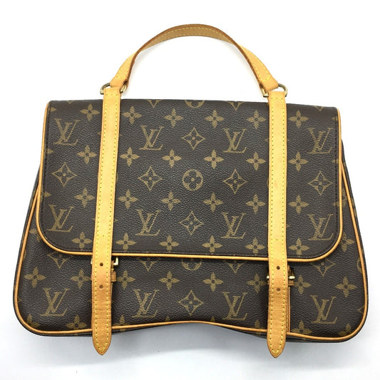 LOUIS VUITTON M51158 モノグラム マレル サック アド カバン サッチェルバッグ 3way リュックサック モノグラムキャンバス レディース ブラウン系