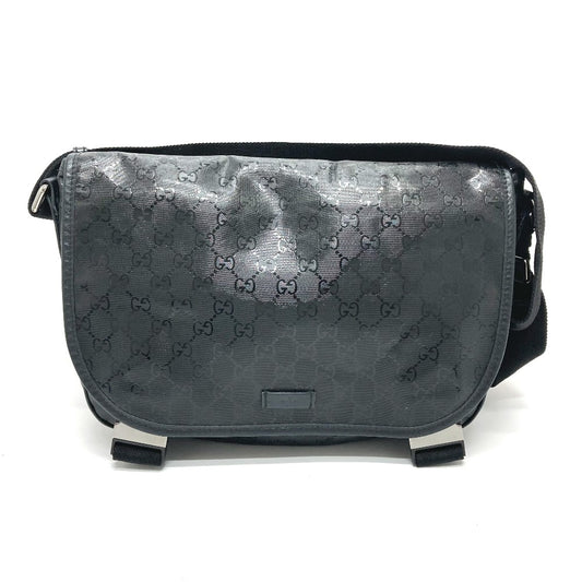 GUCCI 201732 GGインプリメ カバン ワンショルダーバッグ メッセンジャーバッグ ショルダーバッグ GGインプリメ メンズ ブラック