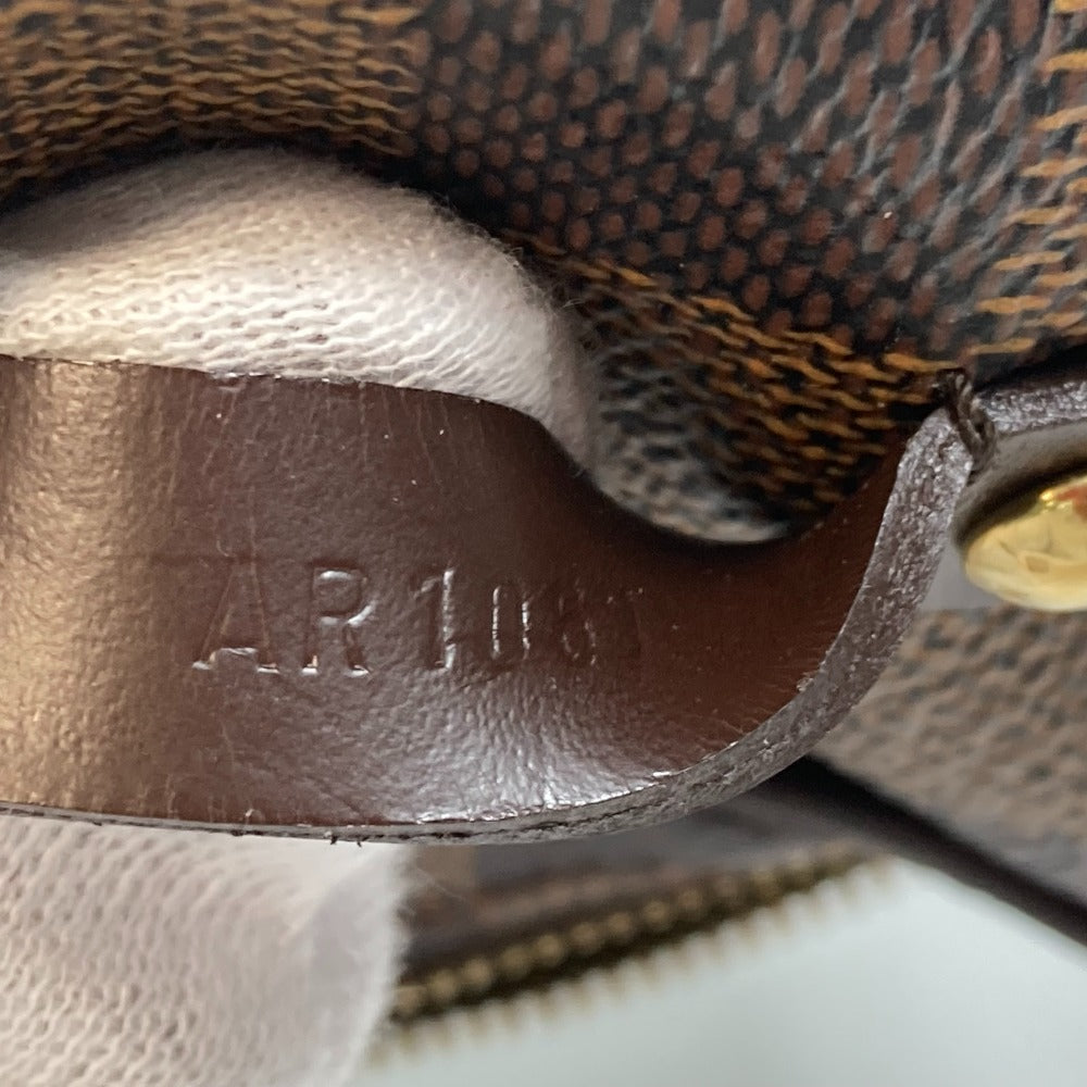 LOUIS VUITTON N61738 Damier Etui Okapi Shoulder Bag, Damier Canvas, Ebene Brown, Women's
