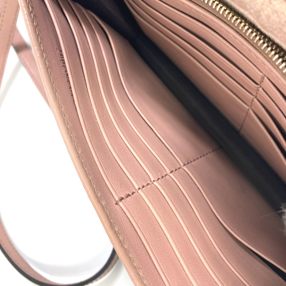 GUCCI 354086 GG Crossbody Gucci Nice 2-Way Bag Bag, Shoulder Wallet, Long Wallet Shoulder Bag enamel Beige/GoldHardware Used