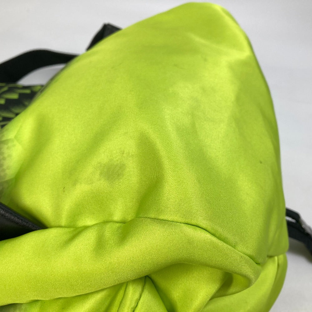 GIVENCHY logo backpack, nylon, men's, yellow
