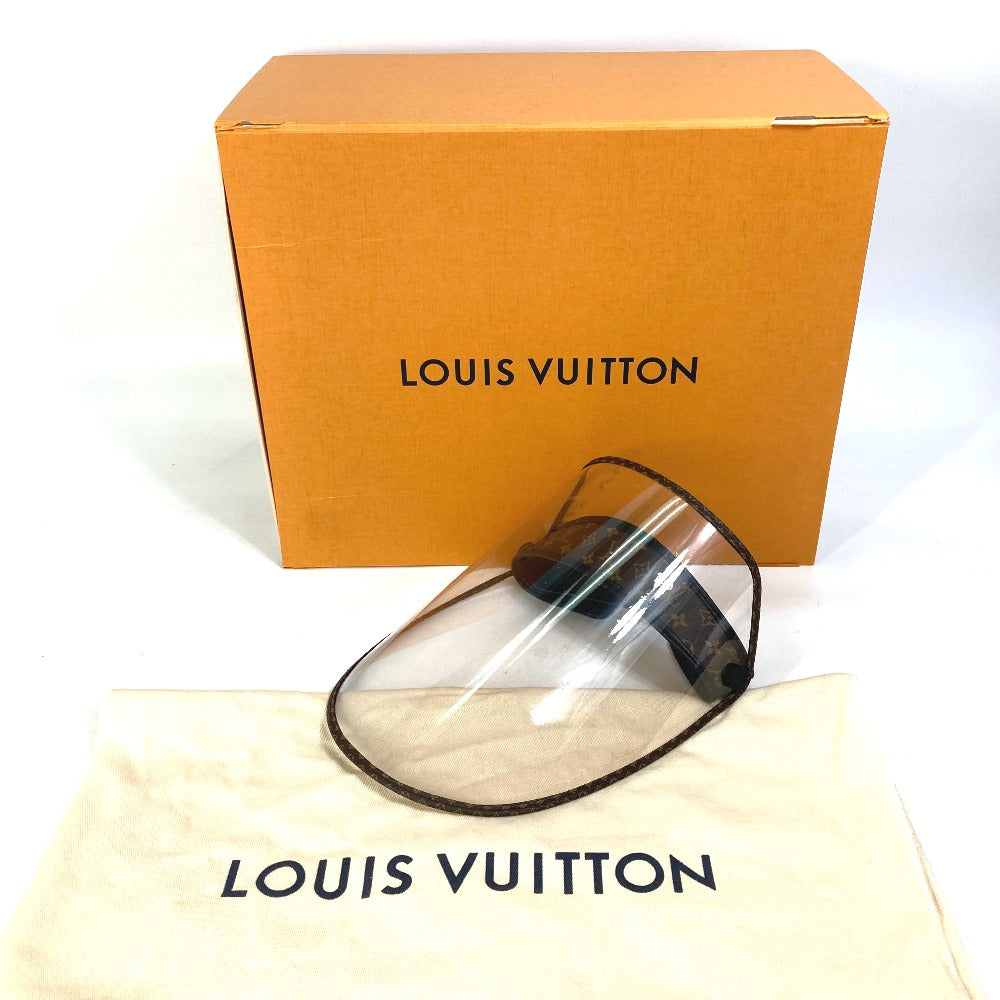LOUIS VUITTON M76727 Monogram Bijou LV Shield Hat, Face Shield, Sun Visor, Monogram Canvas, Women's, Brown
