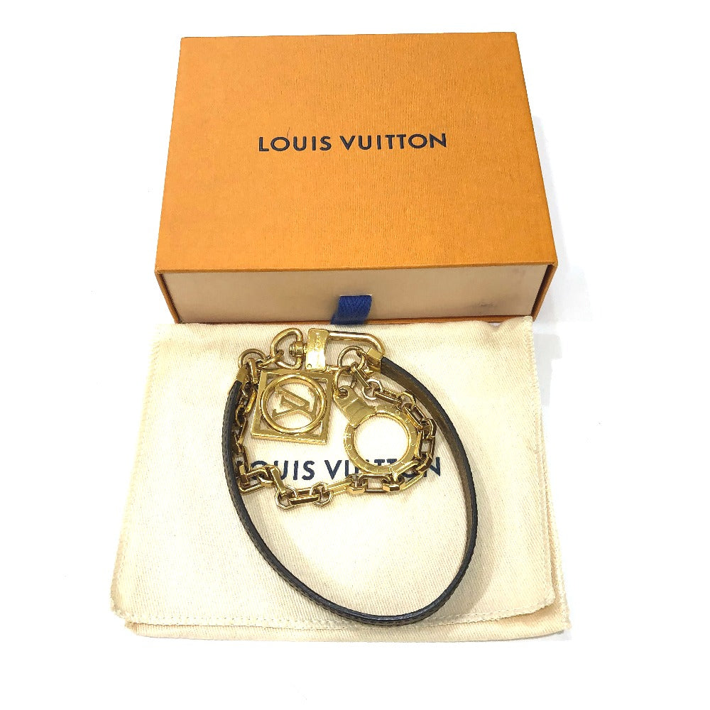LOUIS VUITTON M69553 Monogram Reverse Chaine Dauphine Keychain Key Ring Charm Monogram Reverse Canvas Women's Brown