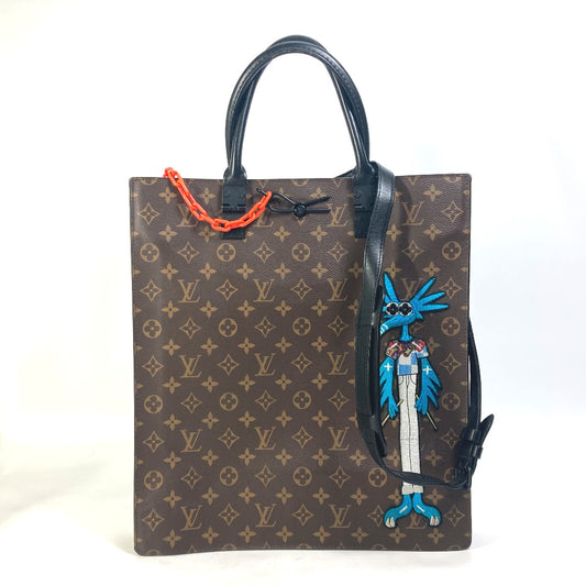 LOUIS VUITTON M45667 モノグラム LVフレンズ サックプラ カバン 2WAYバッグ ショルダーバッグ 斜め掛け トートバッグ モノグラムキャンバス レディース ブラウン