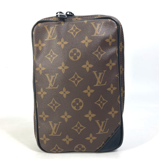 LOUIS VUITTON M44477 モノグラム ソーラーレイ ユティリティ サイドバッグ 斜め掛け ショルダーバッグ モノグラムキャンバス メンズ ブラウン