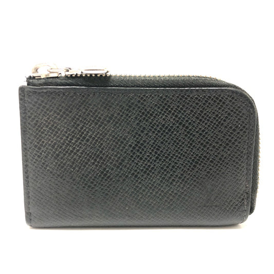 LOUIS VUITTON M63375 タイガ ポルトモネ・ジュール 小銭入れ コインケース タイガレザー メンズ ブラック