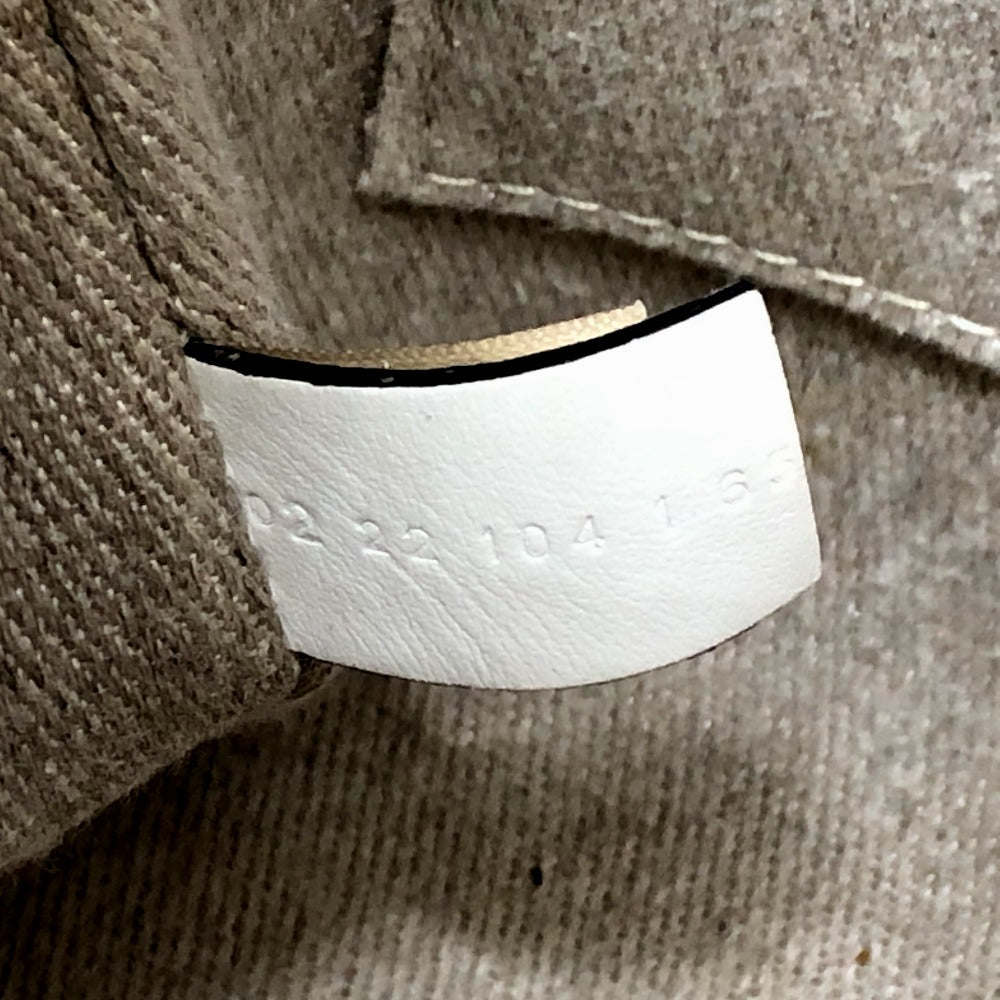 Chloe ロゴ ウッディ ミディアム ハンドバッグ トートバッグ キャンバス ユニセックス ベージュ
