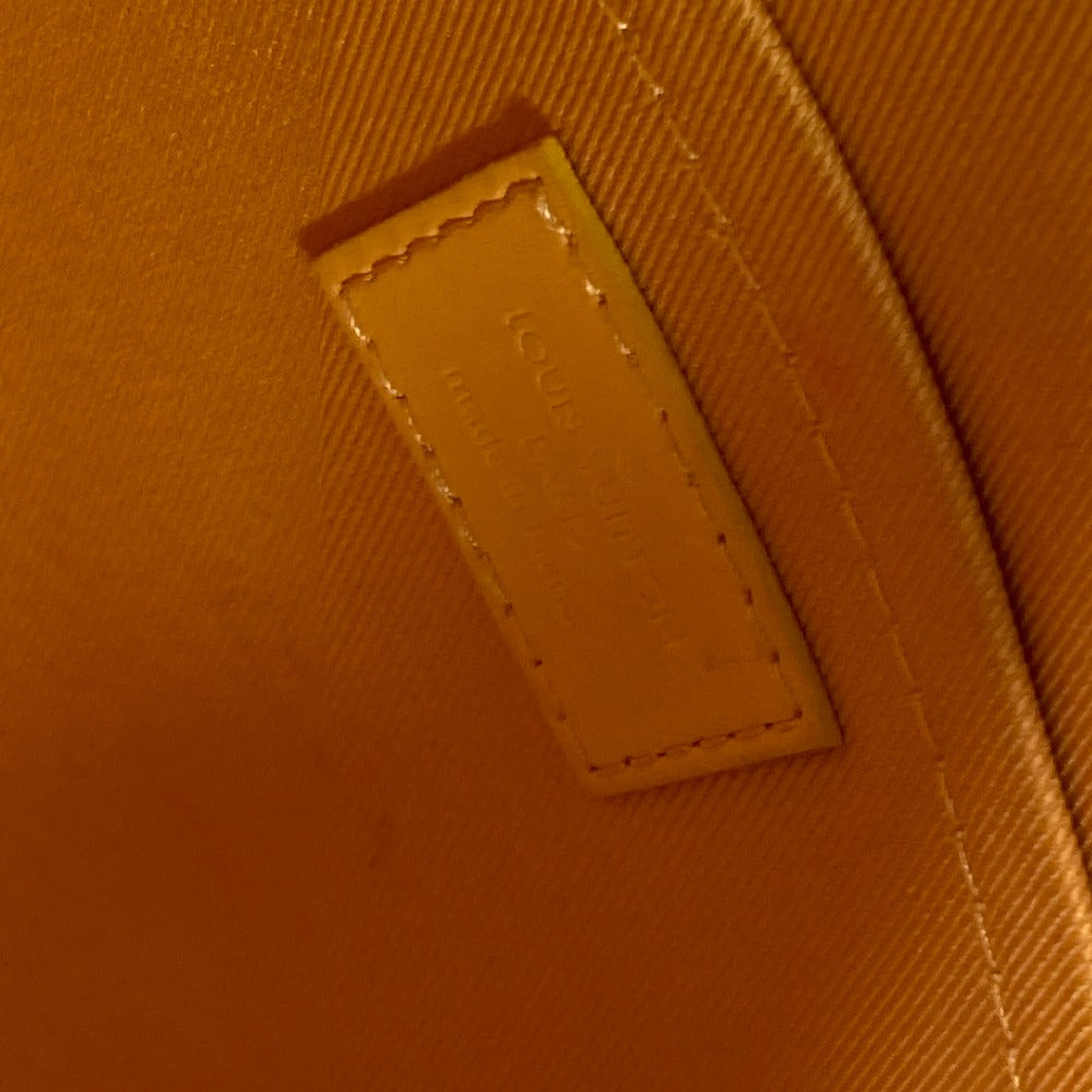 LOUIS VUITTON M21438 LVアエログラム シティ キーポル 2WAY 斜め掛け ショルダーバッグ レザー メンズ イエロー
