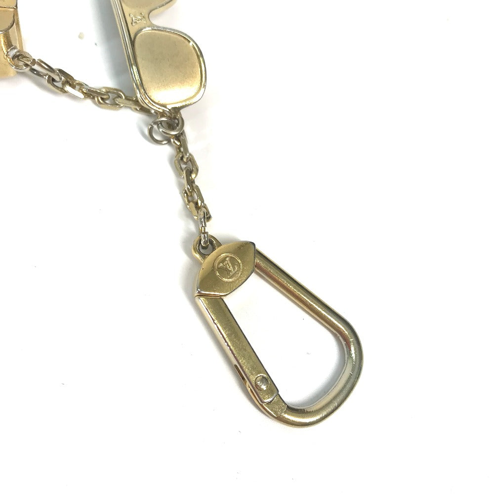 LOUIS VUITTON M65383 Eyeglasses, Gun Sunglasses, Porte-Clés Cannes Bag Charm, Keychain, Metal, Men's, Gold