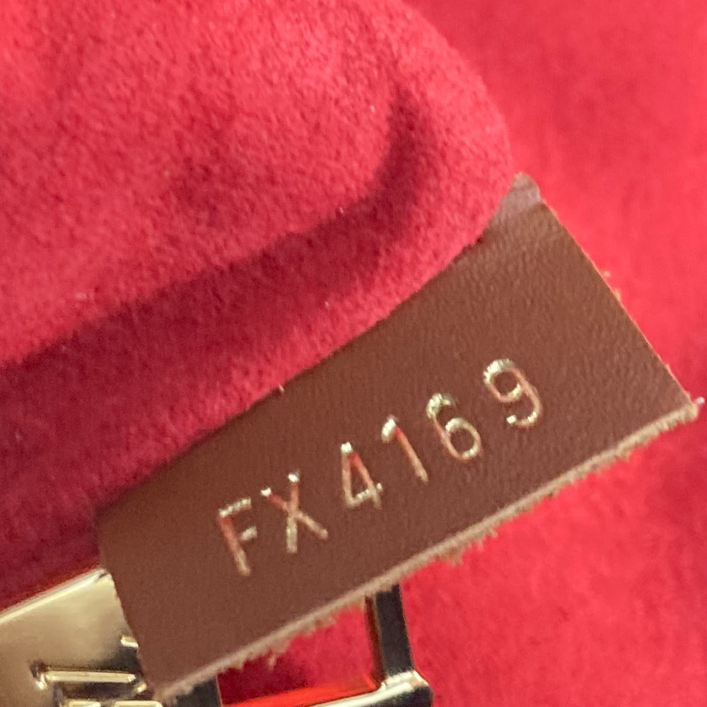 LOUIS VUITTON M55420 モノグラム・テディ オンザゴー GM トートバッグ 2WAYバッグ カバン ファー ショルダーバッグ レザー レディース ブラウン